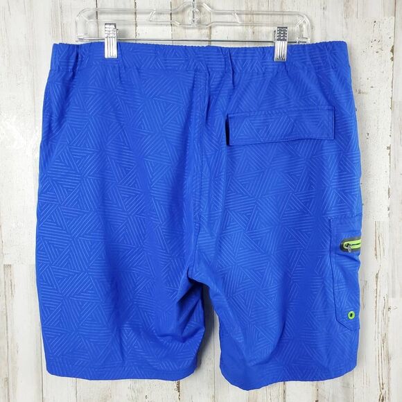 Xeroxposur Swimsuit Trunks Blue Size Large - Picture 2 of 11